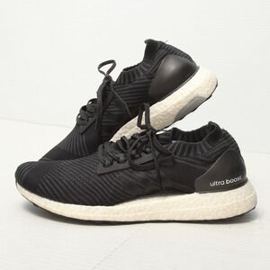 Adidas Ultraboost Shoes Womens Size 9 Black Knit Running Sneakers BB6162